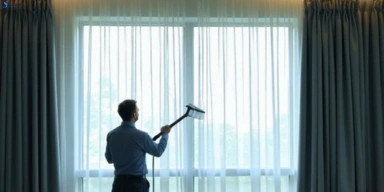 Commercial drapes cleaning service lalor-plaza-vic hotels offices