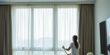 Delicate sheer drape cleaning lalor-plaza-vic Matty Curtain Cleaning